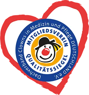 Logo vom Dachverband Clowns in Medizin und Pflege Deutschland - Link zur Webseite vom Dachverband